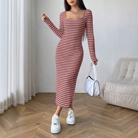 Summer New Elegant Slit Slim Fit Dress