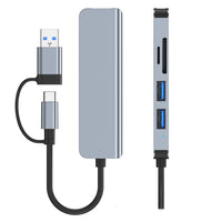 Type-c Cable Seperater Laptop Multi-interface Hub