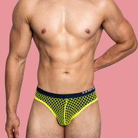 Large Mesh Breathable Summer Briefs Personalized Letters