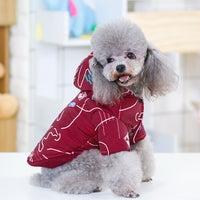 Fashion Letter Cotton Padded Coat
