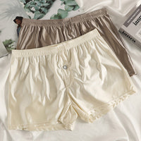 Ice Silk Men's Underwear High-end Smooth Satin Loose