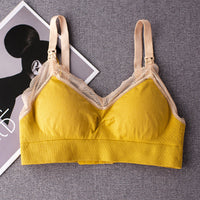 Lace Edge Maternity Breastfeeding Underwear Without Steel Ring