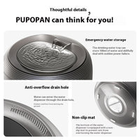Home Fashion Automatic Loop Pet Drinking Bowl