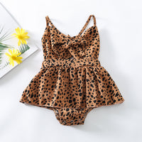 Thin Pullover Non-hooded Sleeveless Women's Cotton Brown Triangle Jumpsuit Summer Clothes