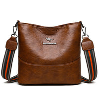 European American Simple Versatile Bucket Bag