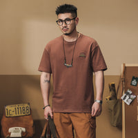 Short-sleeve Cotton Trendy Brand Base Layer Top