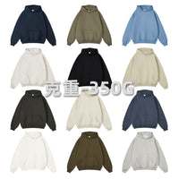 Hooded Sweater Men's Solid Color Loose Thick