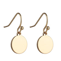 Classic Ball-Hook Geometric Lightning Heart Earrings