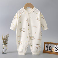 Baby Autumn Clothes Long Sleeve Spring And Autumn Baby Jumpsuit Pure Cotton Baby