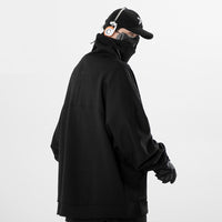 Autumn And Winter Fashion Brand Hip Hop Turtleneck Functional Sweater Men