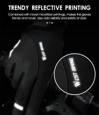 Bicycle And Motorcycle Shock-absorbing Gloves Outdoor Equipment