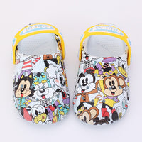 Cute Western Style Children's Ripped Shoes Sandals And Slippers