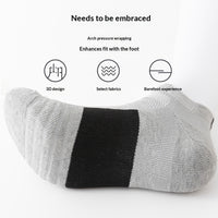 Basketball Socks Thickened Towel-bottom Mid-calf Length Breathable Sweat-absorbing And Non-slip