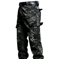 Outdoor Multi-pocket Loose-fit Durable Tactical Utility Work Pants
