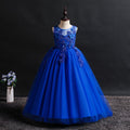 Princess Dress With Embroidered Sleeveless Long Tassel