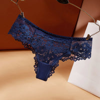 Lace Ladies Thong Transparent Hollow Out