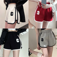 Spicy Girl Sports Shorts For Women Loose-Fit Outerwear Versatile For Summer