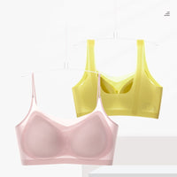 Women's Push Up Rimless Sports Beautiful Back Bra
