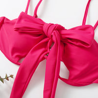 Multi-color Underwire Bikini Top A Multi-wear Small Breasted Female Swimsuit