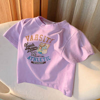 Children's Half Sleeve Top Summer Wear