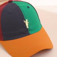 Fashionable Multi-color Embroidered Bear Baseball Cap With Versatile And Quick-drying Properties, Suitable For Daily Wear, Casual Outings And Outdoor Activities.