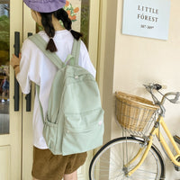 Junior High School Backpack High School Student Large Capacity Backpack