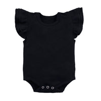 Children's Clothing Candy Color Ruffled Girls' Onesie Baby Romper