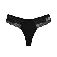 Women's Cotton Low V Waist Lace Stitching Underwear