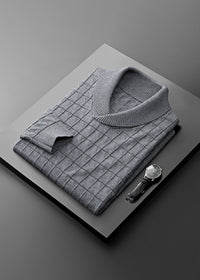 Men's Warm V-neck Sweater Sweater