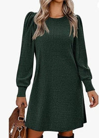 Women's Fashion Knitted Casual Loose Dress