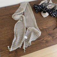 Removable Retro Affordable Luxury Dignified Flowers Silk Scarf