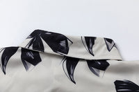 Fashion Bowknot Printed Shirt For Men And Women