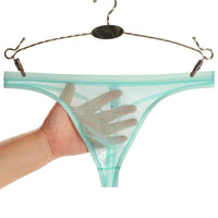 Fashion Mesh Breathable Men's T-shaped Panties