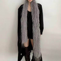 Personalized Hot Girl High-grade Plush Scarf For Women