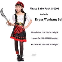 Adult Men's And Women's Fancy Dress Ball Performance Costume Captain Costume