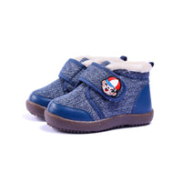 Plush Children's Snow Boots Fashion Cartoon Velcro