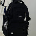 Schoolbag High School Students College Net Red Backpack