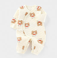 Padded Long Sleeve Baby Onesie