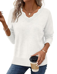 Womens Short-Sleeve Sweater Simple Elegant Solid-Color Knit Top
