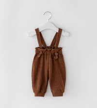 Cute And Simple One-piece Overalls For Babies And Toddlers