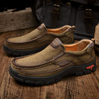 Men's Leather Large Size Casual Shoes
