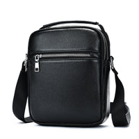 Men's First Layer Cowhide Crossbody Bag