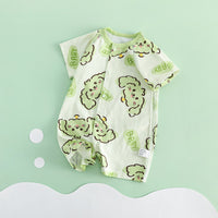 Thin Short Sleeve Newborn Breathable Clothes