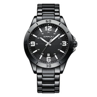 Waterproof Digital Quartz Watch With A Steel Band
