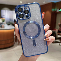 Gradient Magnetic Suction Phone Case 12 Lens Film