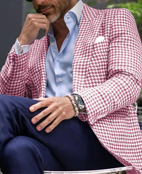 Men's Two-button Large Pocket Suit Jacket