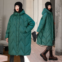 Padded Down Jacket Women's Mid-length