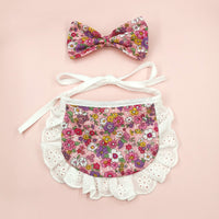 Cat Lace Suit Saliva Towel Princess Style Scarf Bib Decoration