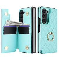 Applicable To ZFOLD56 Classic Style Ring Double Buckle ZFOLD34 Leather Case Folding Shell
