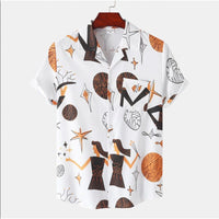 Men's Short-sleeved Shirt Trendy Fashion